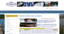 Desktop Screenshot of kleinboote.at