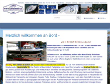 Tablet Screenshot of kleinboote.at